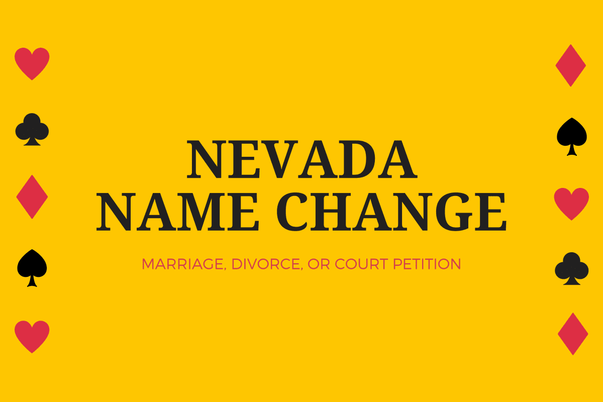 How Do I Change My Name in Nevada?